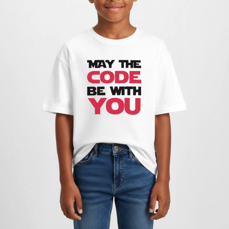 Computer / Developer / Geek / Code / Funny Teen Cropped Jersey T-Shirt