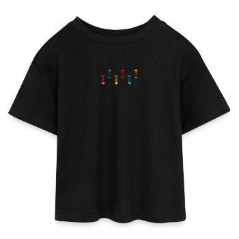 Jahrestag. Jubiläumsdekade. Humor. komisch - Teen Cropped Jersey T-Shirt - Schwarz - Vorne - AI Model Teenager Female light (150cm)