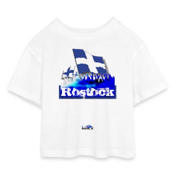Rostock - T-shirt Crop Top en jersey Enfant - blanc - Devant