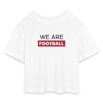Football - Fußball - Fútbol - Calcio - Foot - Cool - T-shirt Crop Top en jersey Enfant - blanc - Devant