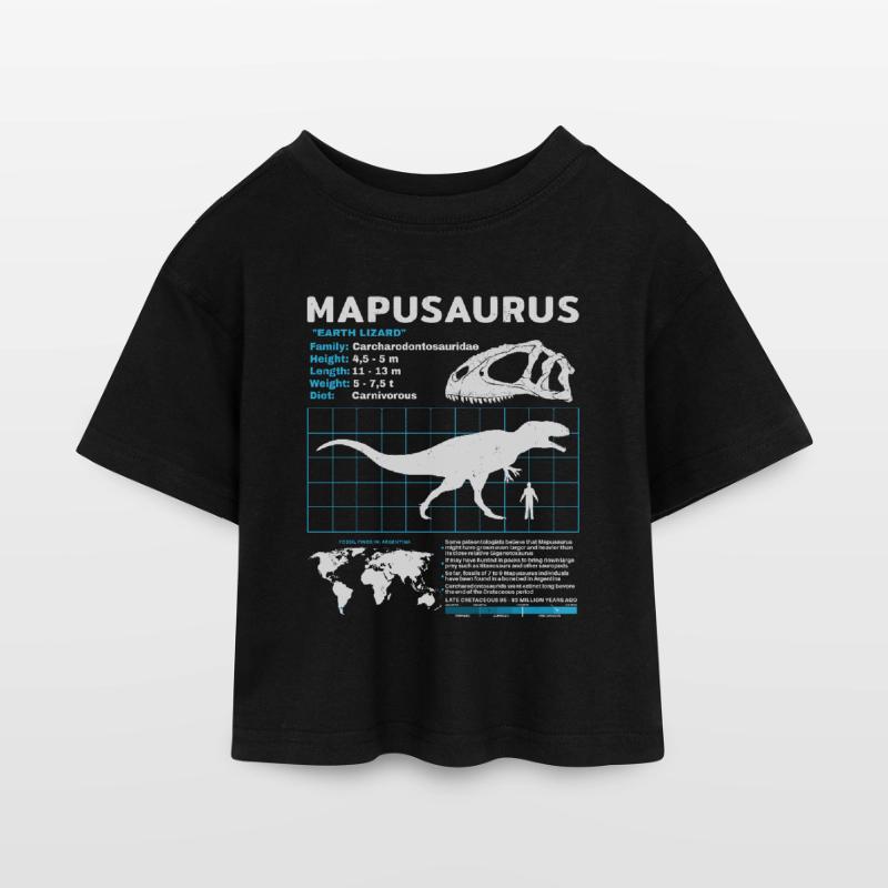 Fiche d’information sur Mapusaurus T-shirt Crop Top en jersey Enfant
