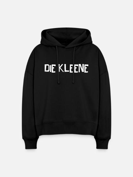 Die Kleene - Stanley/Stella Boxy Frauen Bio Hoodie Nora - Schwarz