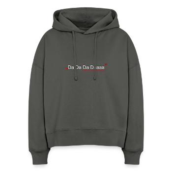 Da Da Da Daaaa - Ludwig van Beethoven - Stanley/Stella Boxy Frauen Bio Hoodie Nora - Anthrazit - Vorne