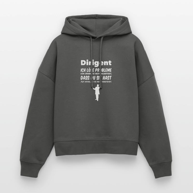 Dirigent Ich löse Problem Stanley/Stella Boxy Frauen Bio Hoodie Nora