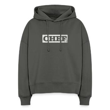 Chef Cook Hobby Chef - Stanley/Stella Boxy Women Organic Hoodie Nora - anthracite - Front