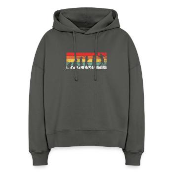 Handballer Handball Evolution - Stanley/Stella Boxy Frauen Bio Hoodie Nora - Anthrazit - Vorne