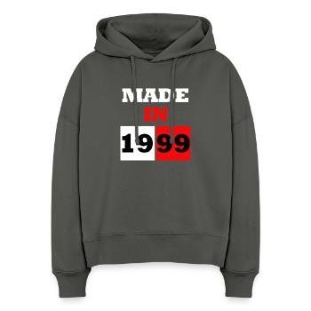 Made In 1999 Anniversary - Stanley/Stella Boxy Women Organic Hoodie Nora - anthracite - Front