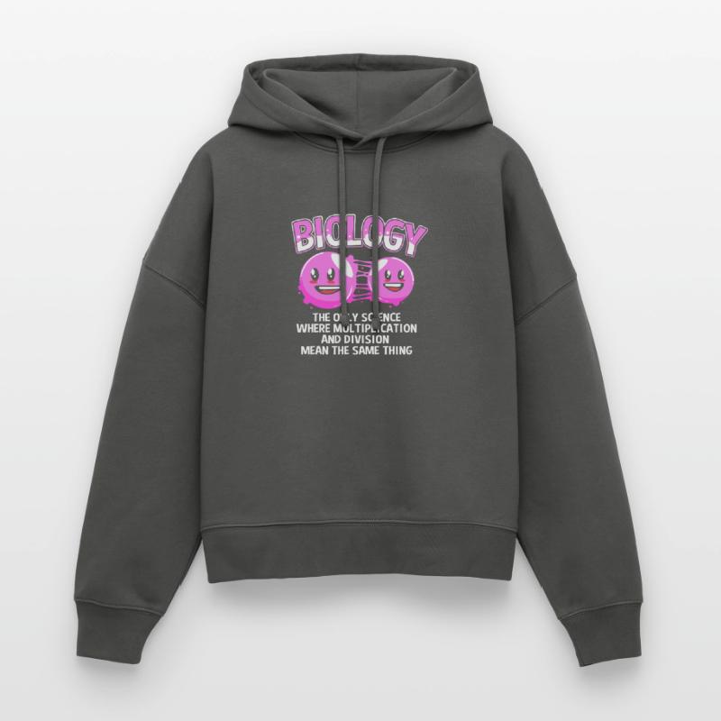 Formule structurale de la molécule Sweat à capuche bio Nora coupe boxy Stanley/Stella Femme