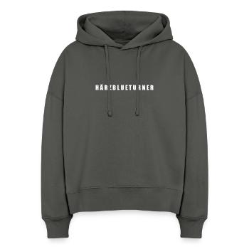Härzblueturner Kanton Uri Schweiz - Stanley/Stella Boxy Frauen Bio Hoodie Nora - Anthrazit - Vorne