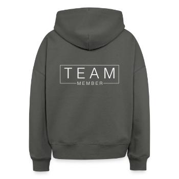 Team Mitglieder - Stanley/Stella Boxy Frauen Bio Hoodie Nora - Anthrazit - Hinten