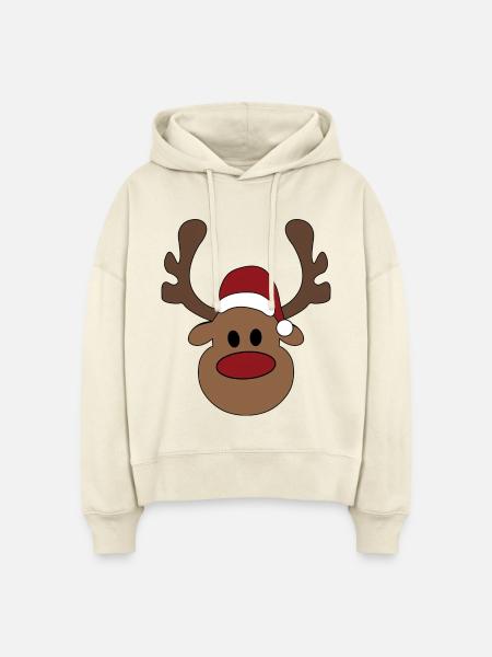 Weihnachten - Stanley/Stella Boxy Frauen Bio Hoodie Nora - Natur