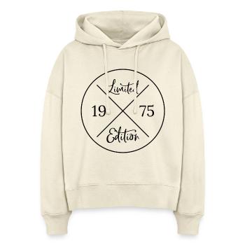 Limited edition 1975 - Stanley/Stella Boxy Frauen Bio Hoodie Nora - Natur - Vorne