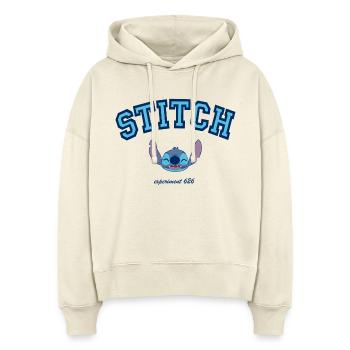 Lilo & Stitch Experiment 626 Mit Stitch Motiv - Stanley/Stella Boxy Frauen Bio Hoodie Nora - Natur - Vorne