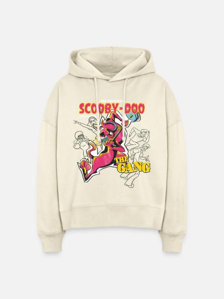 Scooby-Doo Featuring The Gang - Stanley/Stella Boxy Frauen Bio Hoodie Nora - Natur