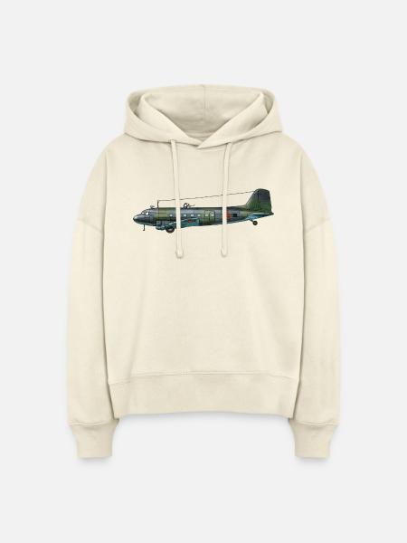Li-2 - Stanley/Stella Boxy Frauen Bio Hoodie Nora - Natur