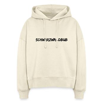 Schwarzwaldbub - Stanley/Stella Boxy Frauen Bio Hoodie Nora - Natur - Vorne