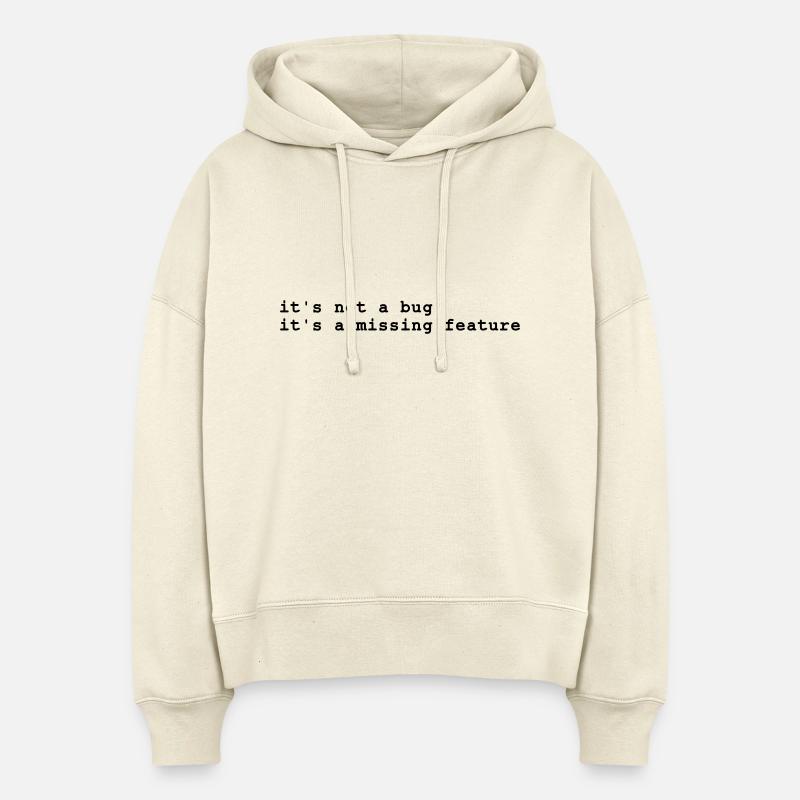 it's not a bug - it's a missing feature - Stanley/Stella Boxy Frauen Bio Hoodie Nora - Natur