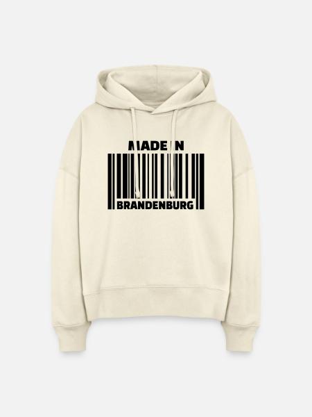 Brandenburg - Stanley/Stella Boxy Frauen Bio Hoodie Nora - Natur