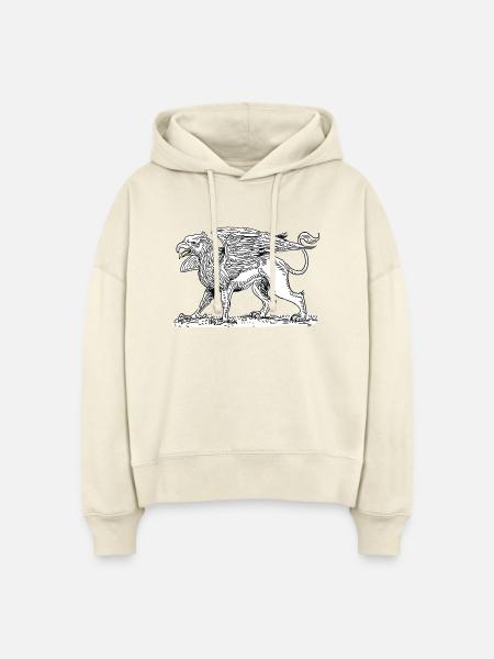Fabelwesen - Stanley/Stella Boxy Frauen Bio Hoodie Nora - Natur