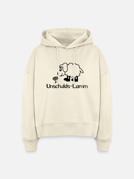 Unschulds Lamm - Stanley/Stella Boxy Frauen Bio Hoodie Nora - Natur