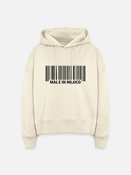 Made in Mexico - Stanley/Stella Boxy Frauen Bio Hoodie Nora - Natur