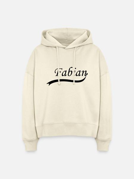 fabian - Stanley/Stella Boxy Frauen Bio Hoodie Nora - Natur
