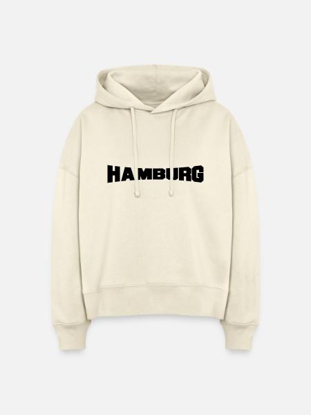 hamburg - Stanley/Stella Boxy Frauen Bio Hoodie Nora - Natur