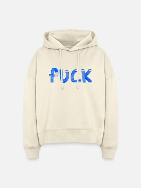 Fuck Windows Error - Stanley/Stella Boxy Frauen Bio Hoodie Nora - Natur