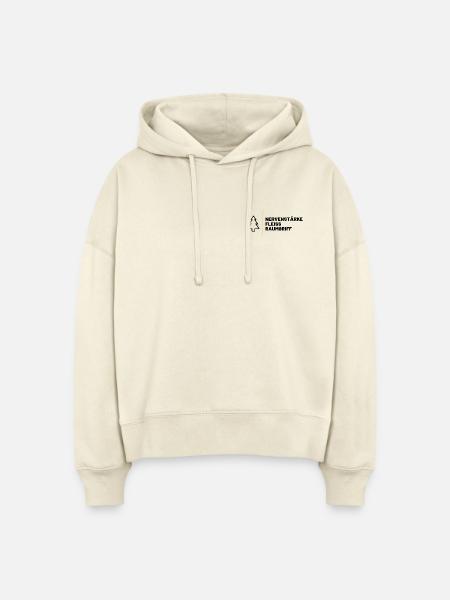 Pferderasse Thüringer - Stanley/Stella Boxy Frauen Bio Hoodie Nora - Natur