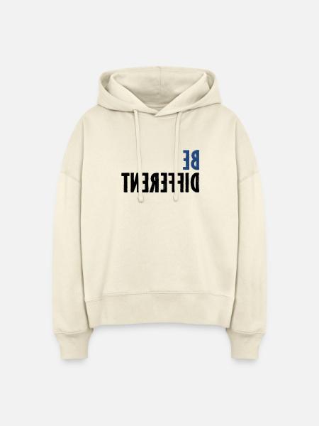 Spruch Statement - Stanley/Stella Boxy Frauen Bio Hoodie Nora - Natur