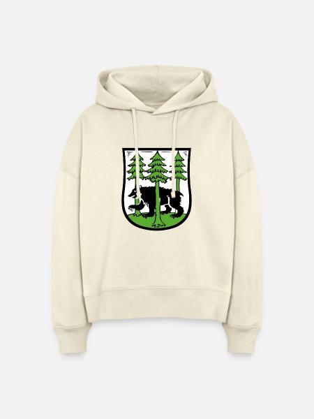 Rastenburg - Stanley/Stella Boxy Frauen Bio Hoodie Nora - Natur