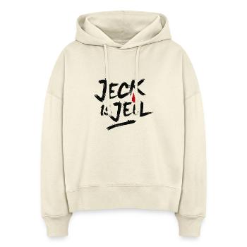 Jeck is Jeil - Stanley/Stella Boxy Frauen Bio Hoodie Nora - Natur - Vorne
