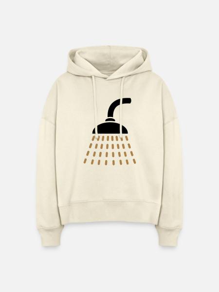 shower - Stanley/Stella Boxy Frauen Bio Hoodie Nora - Natur