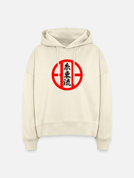 Shito Ryu Karate Emblem - Stanley/Stella Boxy Frauen Bio Hoodie Nora - Natur