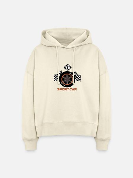 Motorsport - Stanley/Stella Boxy Frauen Bio Hoodie Nora - Natur