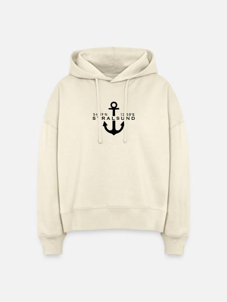 Stralsund - Stanley/Stella Boxy Frauen Bio Hoodie Nora - Natur