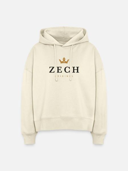 Zech Original Familienlogo - Stanley/Stella Boxy Frauen Bio Hoodie Nora - Natur