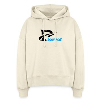 Pierrot - Stanley/Stella Boxy Women Organic Hoodie Nora - soft Ecru - Front