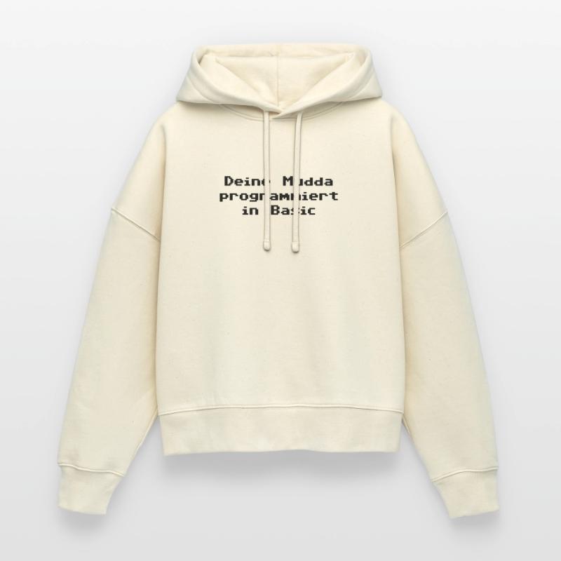 Deine Mudda programmiert in Basic Stanley/Stella Boxy Frauen Bio Hoodie Nora