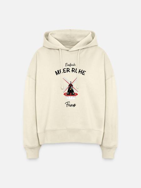 Dänemark, Insel Fanø, Mühle Sonderhø - Stanley/Stella Boxy Frauen Bio Hoodie Nora - Natur
