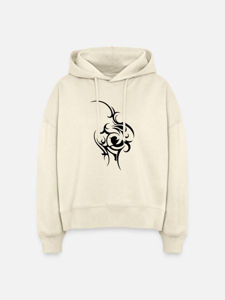 tribal - Stanley/Stella Boxy Frauen Bio Hoodie Nora - Natur