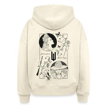 Wicked 2 Glinda Upland Und Elphaba Thropp - Stanley/Stella Boxy Frauen Bio Hoodie Nora - Natur - Hinten