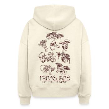SCHÄTZE DES WALDES - Stanley/Stella Boxy Frauen Bio Hoodie Nora - Natur - Hinten