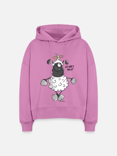 Unschuldslamm - Stanley/Stella Boxy Frauen Bio Hoodie Nora - Pink