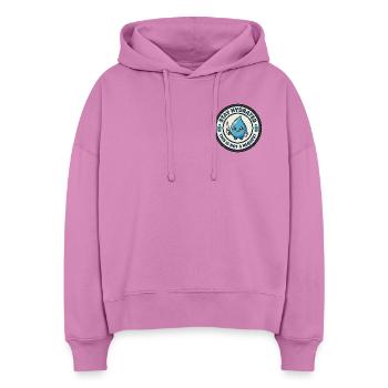 stay hydrated - Stanley/Stella Boxy Women Organic Hoodie Nora - pink - Front