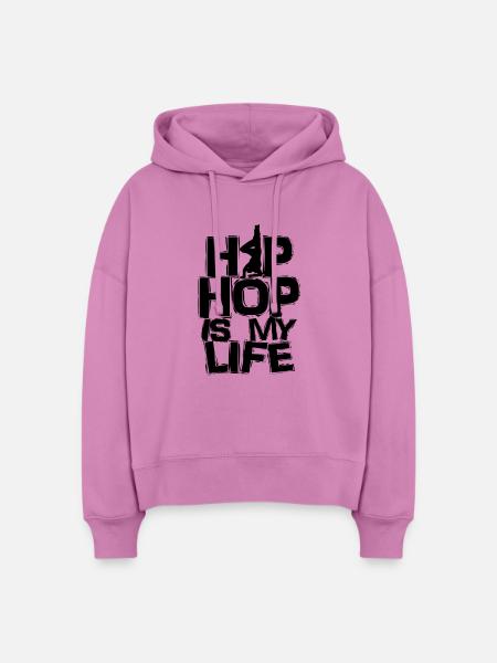 hip hop - Stanley/Stella Boxy Frauen Bio Hoodie Nora - Pink
