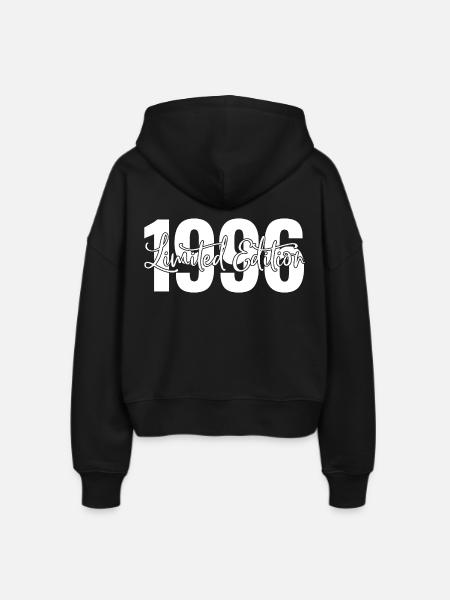 Limited edition 1996 - Stanley/Stella Boxy Frauen Bio Zip Hoodie Ida - Schwarz