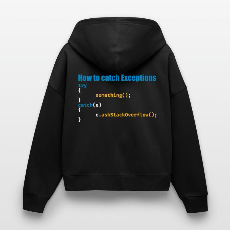 Programmer, Software, Computer Science, Developer Stanley/Stella Boxy Women’s Organic Zip Hoodie Ida