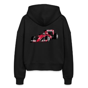 - Motorsports - Veste à capuche bio Ida Stanley/Stella Femme - noir - Dos - AI Model Female 172 light (172cm)