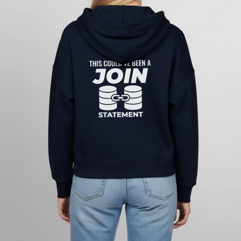 SQL Join Database, instruction de programmation des données Veste à capuche bio Ida Stanley/Stella Femme